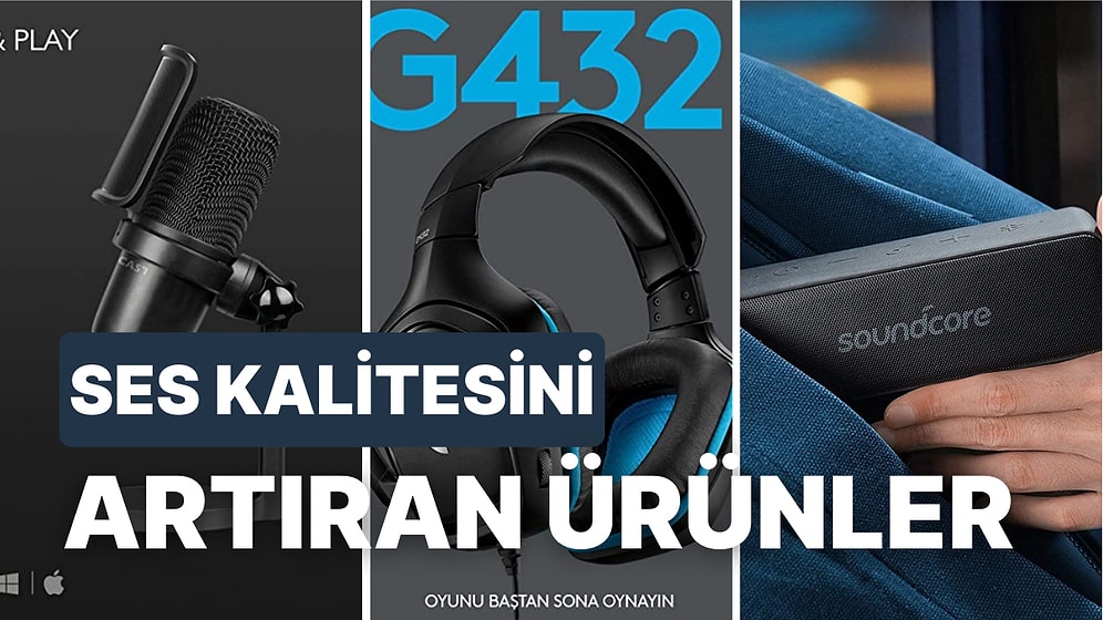 Keyifçilerin Hayatını Güzelleştiriyoruz: Müzikten Videoya Her İşinize Yarayacak En İyi Ses Ürünleri