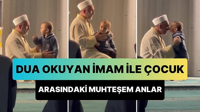 Dua Okurken Kendisini Darlayan Çocuğa Yaklaşımı ve Yüz İfadesi ile Gönülleri Fetheden İmam