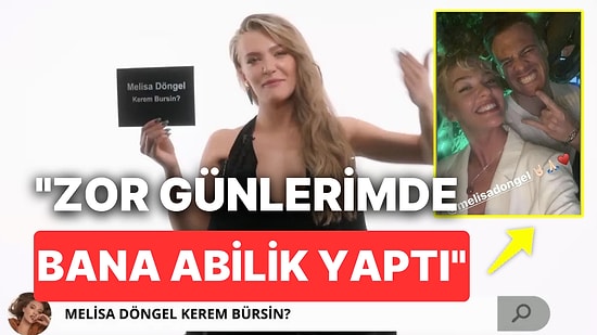 Yaşadığı Ağır Dönemde Melisa Döngel'in Yanında Olan Kerem Bürsin'in Merhameti Yine Kendine Hayran Bıraktı