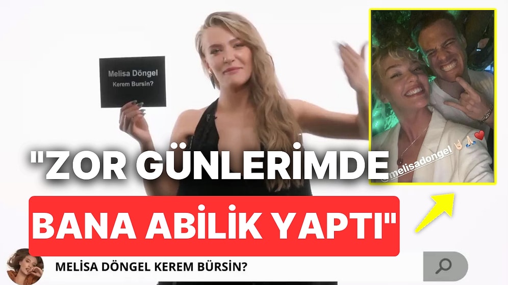 Yaşadığı Ağır Dönemde Melisa Döngel'in Yanında Olan Kerem Bürsin'in Merhameti Yine Kendine Hayran Bıraktı