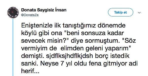 Twitter'da özellikle ilişkiler ile ilgili bir çok anı paylaşılıyor biliyorsunuz ki.