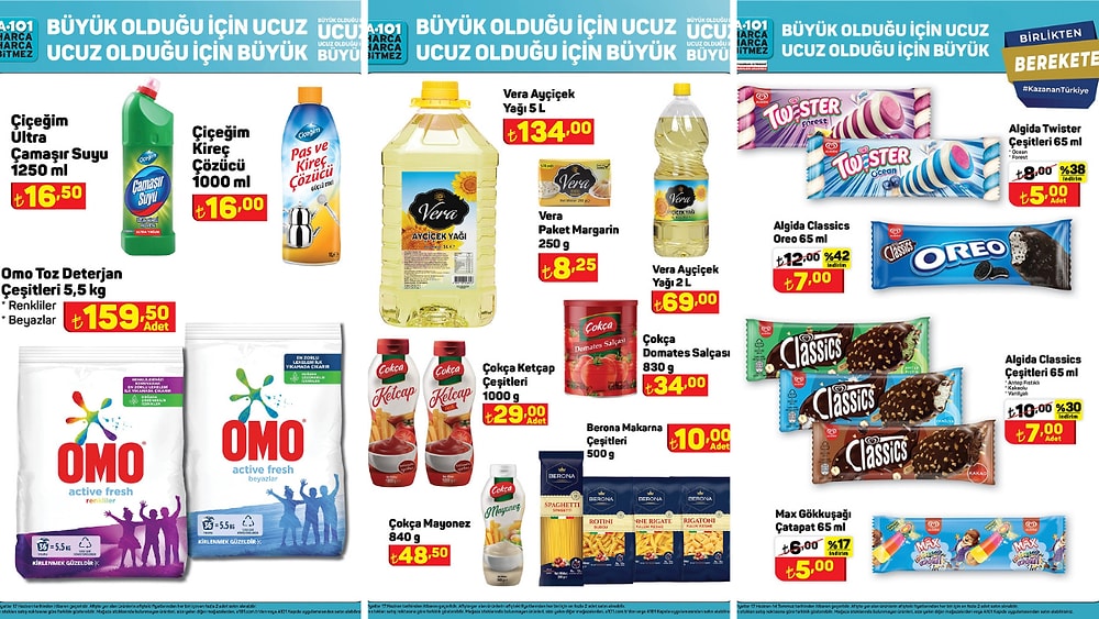 17-21 Haziran 2023 A101 Büyük Olduğu İçin Ucuz Ucuz Olduğu İçin Büyük Aktüel Kataloğu