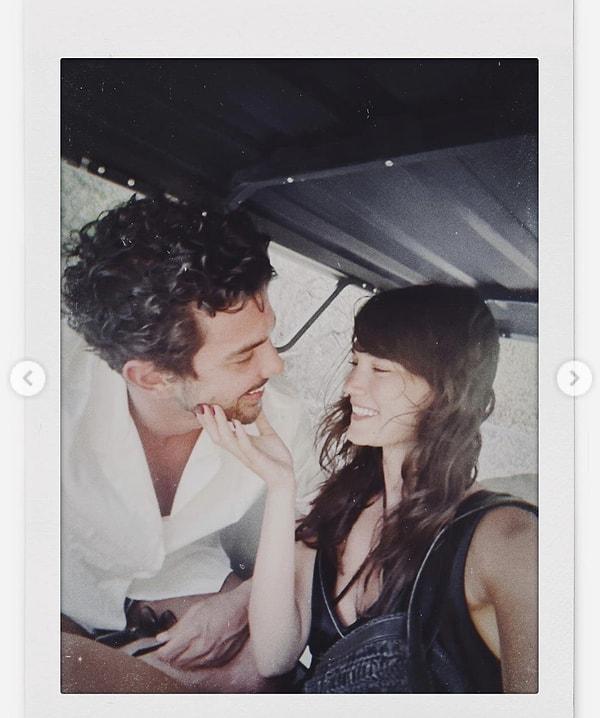 6. Pınar Deniz, tatil serisi paylaşarak sevgilisi Kaan Yıldırım ile de fotoğraflarını ekledi.