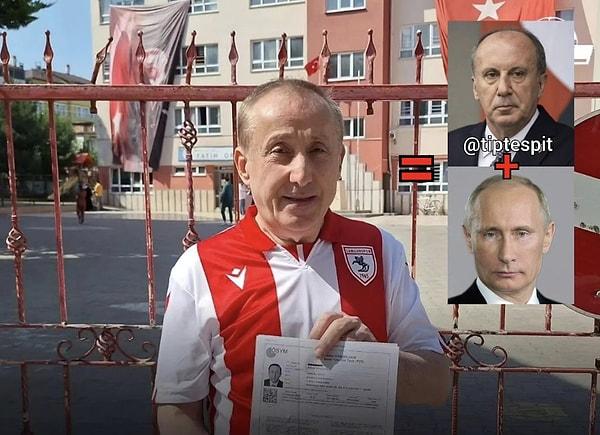 7. Vladimir Putin + Muharrem İnce = 42. kez üniversite sınavına giren Adem Topçuoğlu