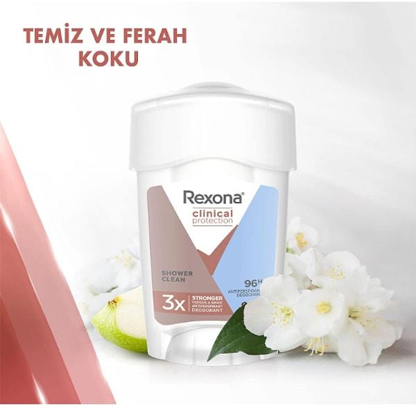 5. Rexona Clinical Protection Kadın Stick Deodorant Shower Clean