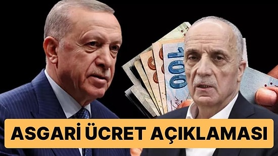 TÜRK-İŞ Başkanı Ergün Atalay’dan Asgari Ücreti Açıklaması