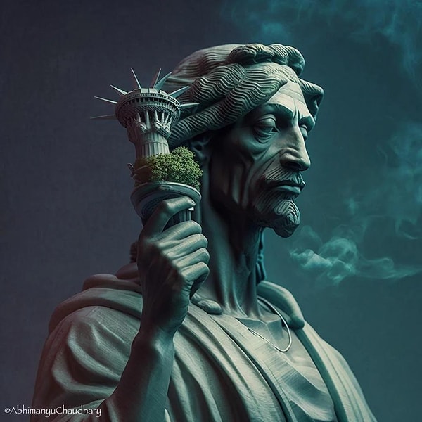 Статуя Свободы vs. Снуп Догг