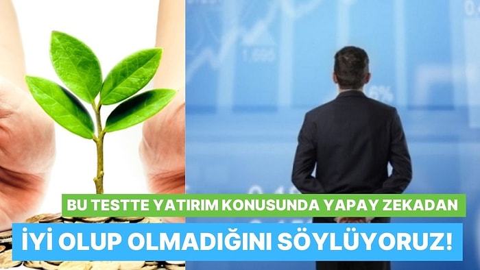 Bize Yatırım Kararlarını Anlat, Yapay Zekadan Daha İyi Olup Olmadığını Söyleyelim!