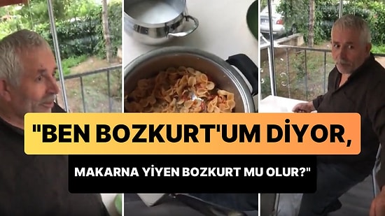 Arkadaşını 'Ben Bozkurt'um Diyor, Makarna Yiyen Bozkurt mu Olur?' Sözleriyle Eleştiren Adam Gündem Oldu
