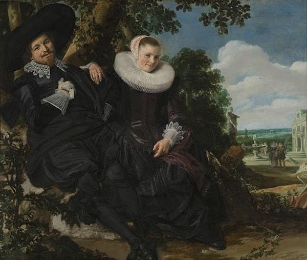 5. Frans Hals'ın "Neşeli İçici" tablosu, Hollanda taverna sahnelerinin neşesini ve şenliğini yakalayan canlı ve neşeli bir resimdir.