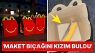 McDonald's Çocuk Menüsünden Çıkan Maket Bıçağı Büyük Panik Yarattı