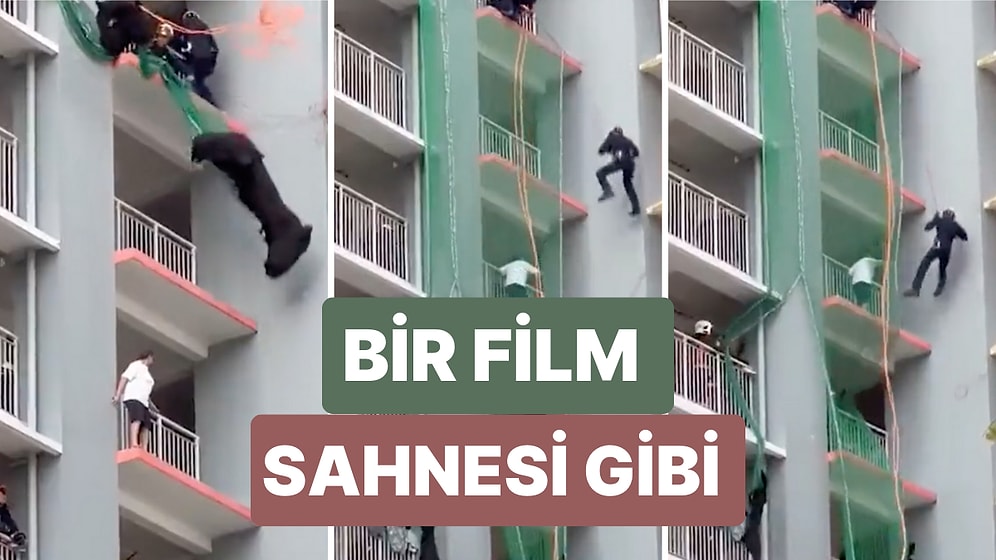 Singapur'da İntihar Etmek İsteyen Bir Kadına Yapılan Film Sahnesini Aratmayan Aşırı Profesyonel Müdahale