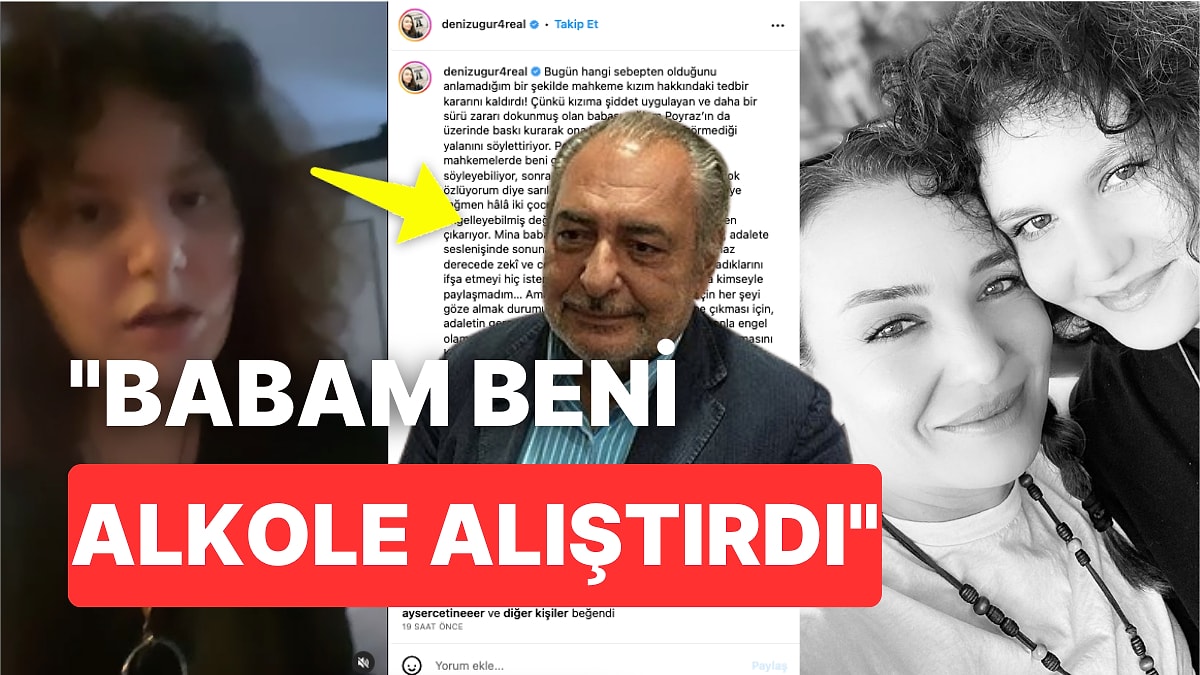 Deniz Uğurun Kızı Minanın Babası Reha Muhtar Hakkında Söyledikleri  Kanımızı Dondurdu: Yardım İstedi!
