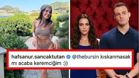Kerem Bürsin'in Rol Arkadaşı Hafsanur Sancaktutan'ın Bikinili Fotoğrafına Yaptığı Manidar Yorum Dikkat Çekti