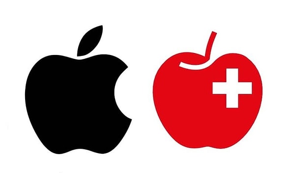 Apple, son olarak yaklaşık 100 yıllık bir firma olan İsviçre Meyve Birliği'ni, logosundaki elmayı değiştirmesi için zorladı.