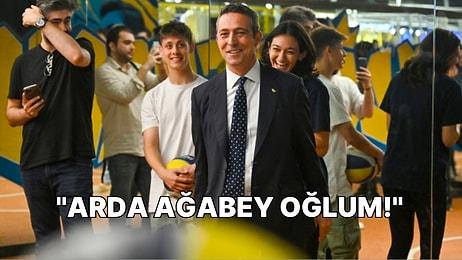 Fenerbahçe Başkanı Ali Koç, Genç Bir Taraftarın Arda Güler'e Hitap Şekline Sinirlendi