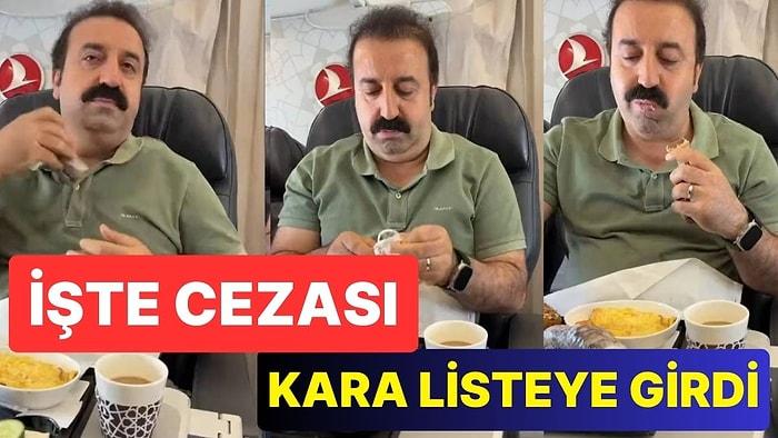 THY Uçağında ‘Şırdan’ Yiyen Şırdancı Mehmet, 6 Ay Boyunca THY’den Bilet Alamayacak