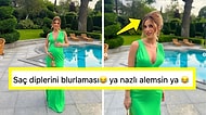 Nazlı Sabancı'nın Instagram'da Paylaştığı Fotoğrafta Dip Boyası Gelmiş Saçlarını Blurlaması Tartışma Yarattı