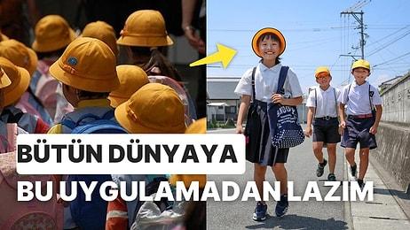Kültürlerine Bir Daha Hayran Kalacaksınız: Japonya'daki Küçük Çocuklar Sokaklarda Neden Sarı Şapka Takıyor?