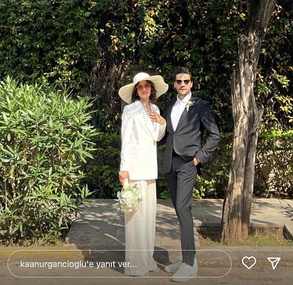 Kaan Urgancıoğlu bugün "Sürpriz" notuyla paylaştığı bu fotoğrafla evlendiklerini duyurdu! 👇