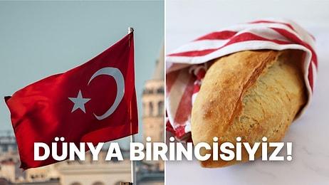 Kişi Başına Yıllık Ekmek Tüketiminde Türkiye Çok Büyük Bir Farkla Dünya Birincisi Oldu!