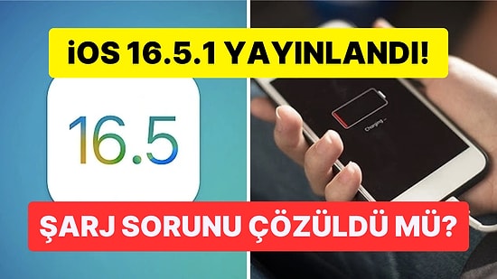 iOS 16.5 Güncellemesinden Sonra Su Gibi Şarj Yiyen iPhone'lara Yeni Güncelleme Geldi!