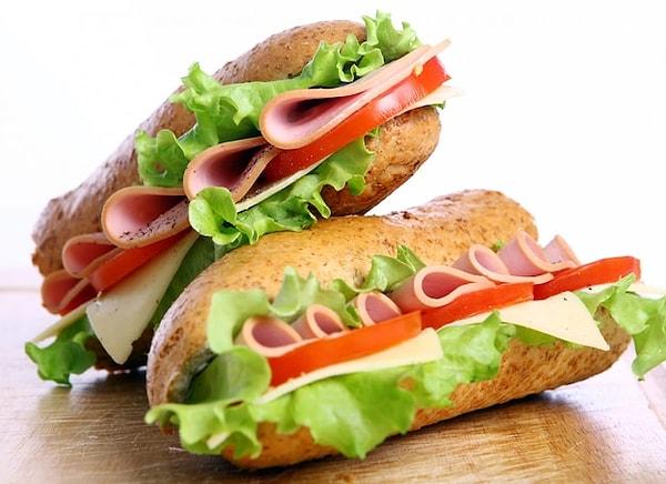 1. Klasik sandviç