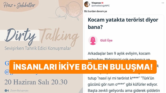 Sevişme Anındaki Tahrik Edici Konuşmalar İçin Yapılan 'Dirty Talk' Buluşması Tartışma Yarattı!