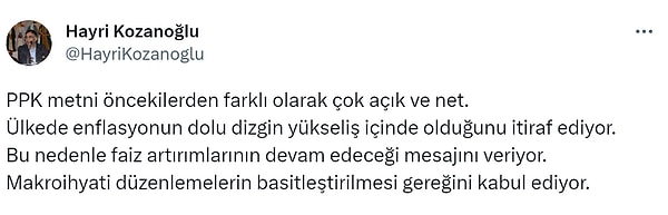 Piyasaların yüzde 20-25 aralığının altında gelen faiz artırımında,