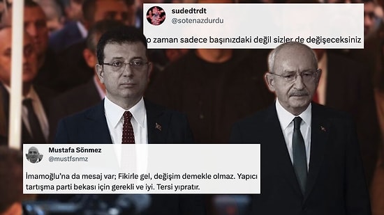 CHP'nin İmamoğlu Göndermeli 'Değişim' Açıklaması Tepki Çekti! 'Değişim, Albenisi Olan Sihirli Bir Sözcüktür'