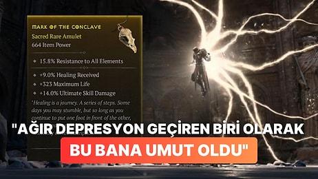 Diablo 4'teki Bir Eşya Açıklaması Depresyonla Boğuşan Oyunculara Umut Oldu
