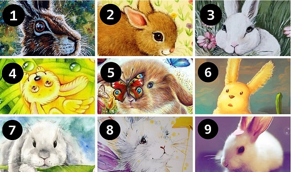 Выберите кролика. Не думайте слишком долго — положитесь на интуицию: