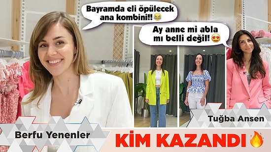 Berfu Yenenler Onedio'da Annesini Kombinliyor! Bakalım Kim Daha İyi Kombinler!