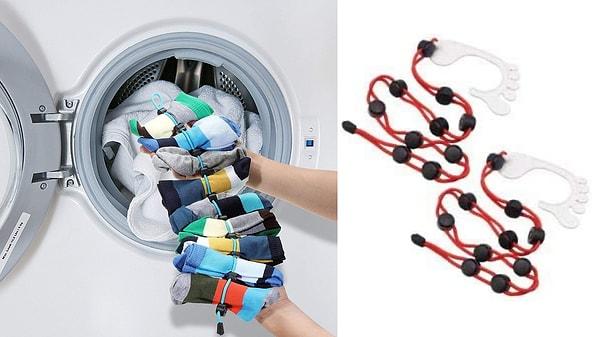 19. Çamaşır makinesinde kaybolan çoraplardan sıkıldınız mı?