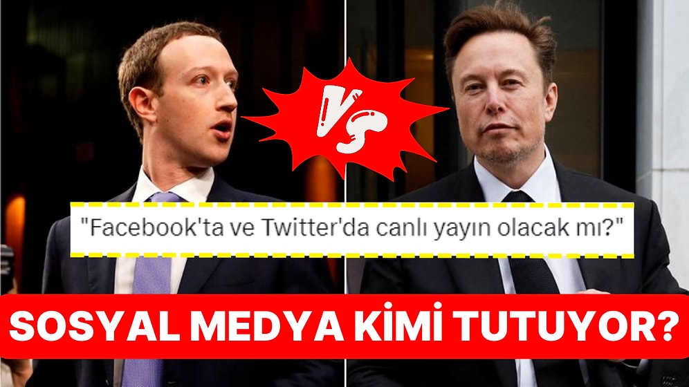 Mark Zuckerberg'in Elon Musk'ın 'Kafes Dövüşü' Teklifini Kabul Etmesine Sosyal Medyadan Gelen Yorumlar
