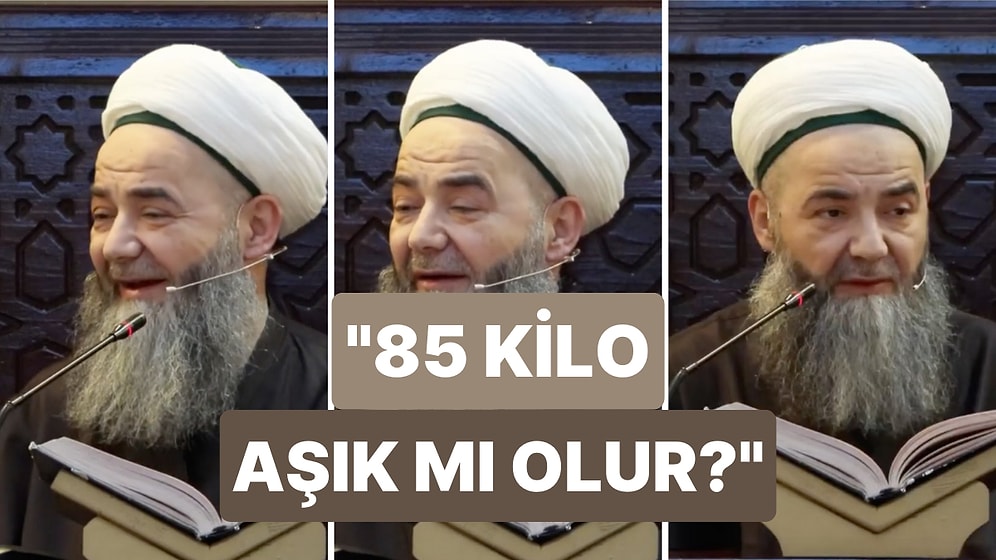 Cübbeli Ahmet Hoca Şimdi de Aşk Hakkında Konuştu: "Aşık Olan Gece Uyuyabilir mi?"