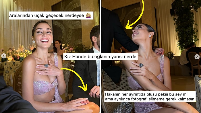 Hande Erçel'in Hakan Sabancı'yı Kadraj Dışı Bırakarak Paylaştığı Fotoğraflar Kafalarda Soru İşareti Bıraktı!