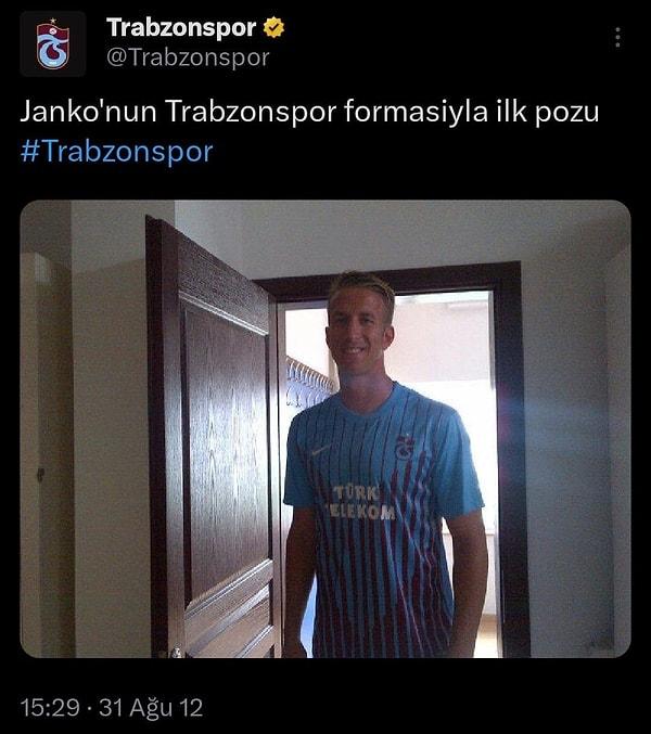 Trabzonspor, Janko transferini kapı önünde açıklamıştı😂