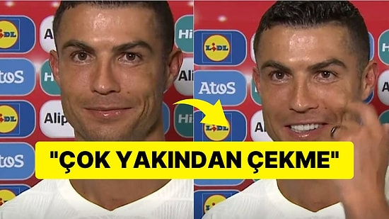 Artık O da Yaşlandı (!) Cristiano Ronaldo ile Kameraman Arasında Geçen Esprili Konuşma