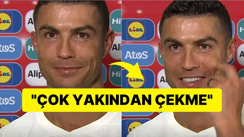 Artık O da Yaşlandı (!) Cristiano Ronaldo ile Kameraman Arasında Geçen Esprili Konuşma