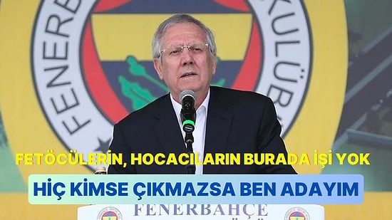 Aziz Yıldırım Açtı Ağzını Yumdu Gözünü: ''Ali Koç ile Bu İş Yürümez, Aday Çıkmazsa Ben Adayım!''