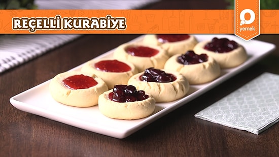 En Sevilen Kurabiye Tarifimizle Karşınızdayız! Reçelli Kurabiye Nasıl Yapılır?
