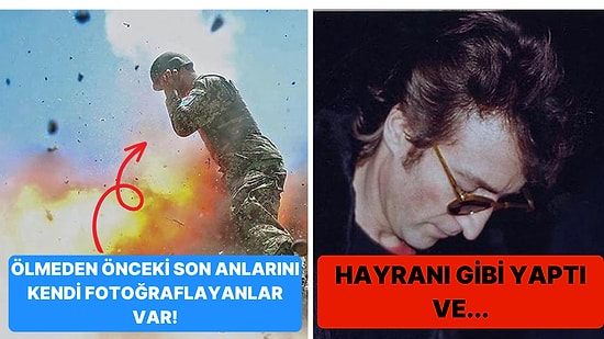 İnsanların Ölmelerinden Saniyeler Önce Çekilen Son Fotoğrafları Kanınızı Donduracak!