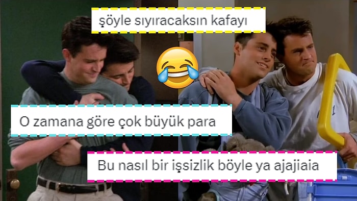 'Friends' Dizisinde Joey'nin Chandler'a Olan Bitmek Bilmeyen Borcunu Üşenmeden Hesaplayan Kullanıcı Güldürdü!