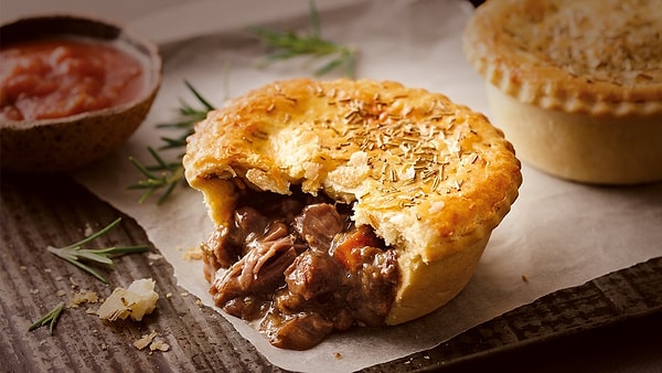 2. Выберите страну: Мясной пирог.