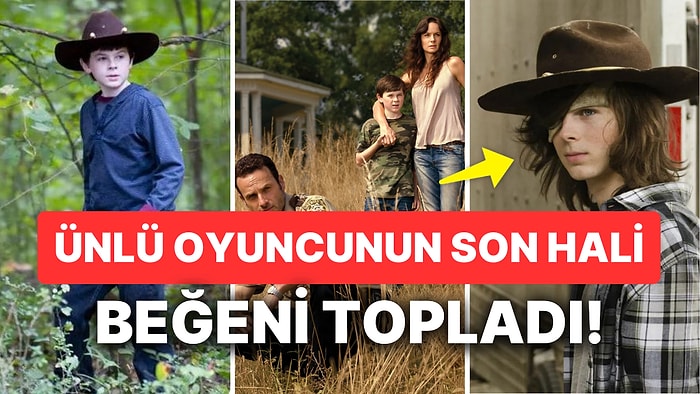 The Walking Dead Dizisinde 'Carl' Olarak Tanıdığımız Chandler Riggs'in Son Halini Görmeniz Gerek