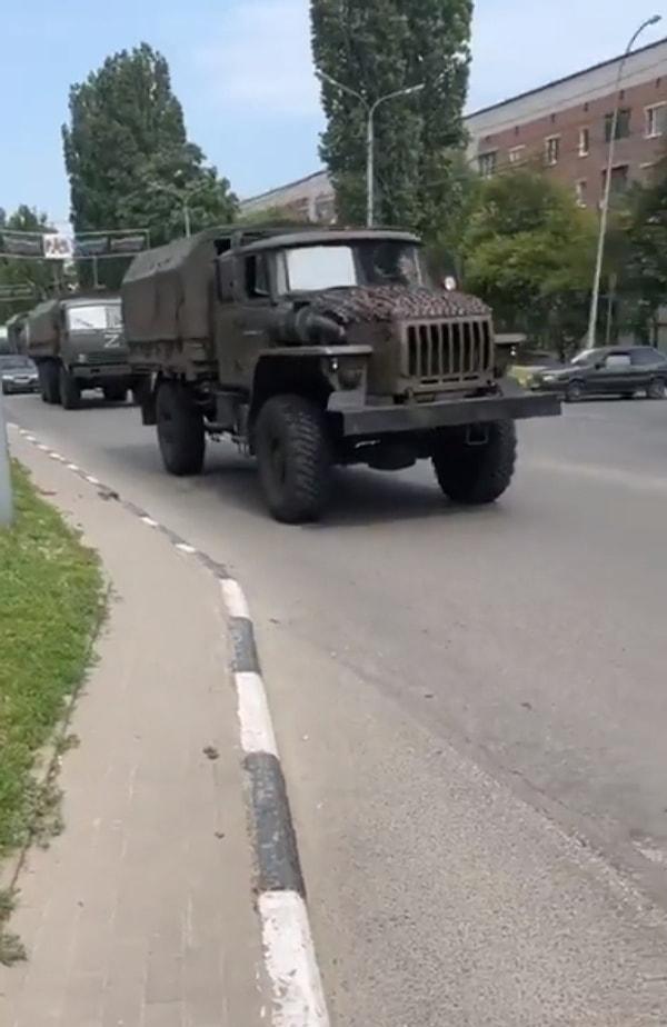 Bölgeden gelen son bilgilere göre Çeçen askerler, Rostov’un sınırına yaklaştı ve kentin doğu bölgesinden şehre girmeye başladı.