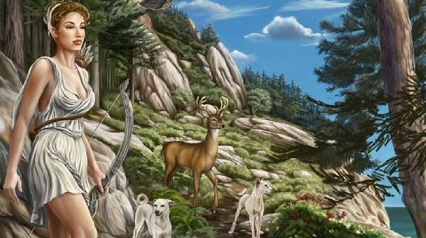 1. Как звали богиню Древней Греции, которая была покровительницей охоты?