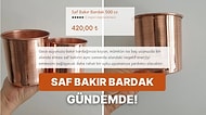 Tanesi Yüklü Miktardan Satışa Sunulan Saf Bakır Bardağın "Şifalı" Olarak Satılması Ne Kadar Mantıklı?