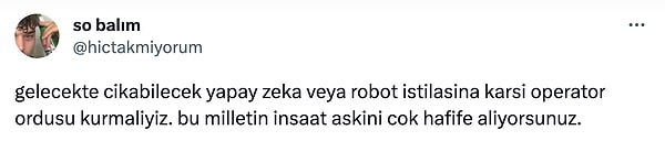 Kepçe operatörü abimize gelen övgüler şöyleydi👇